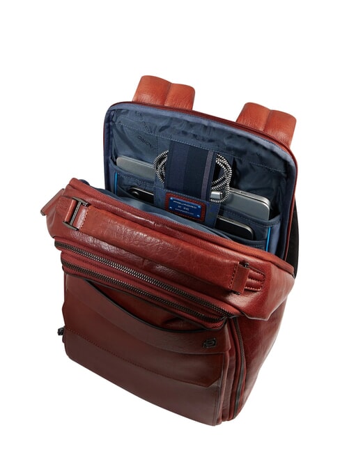 S141 Mochila de cuero con soporte para port&aacute;til de 14". CUERO - Mochilas para port&aacute;til