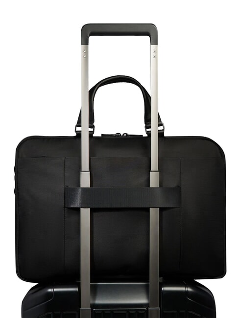 WOLLEM Malet&iacute;n para port&aacute;til y iPad Pro de 12,9". negro - Maletines de Trabajo