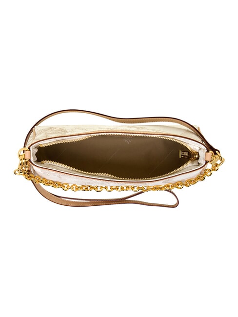 GEO CLASSIC Bolso de hombro con cadena blanco - Bolsos Mujer