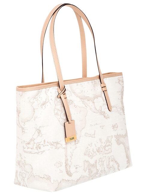 GEO CLASSIC Bolsa de compras grande blanco - Bolsos Mujer