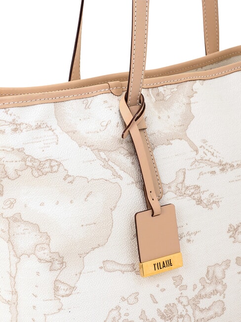 GEO CLASSIC Bolsa de compras grande blanco - Bolsos Mujer