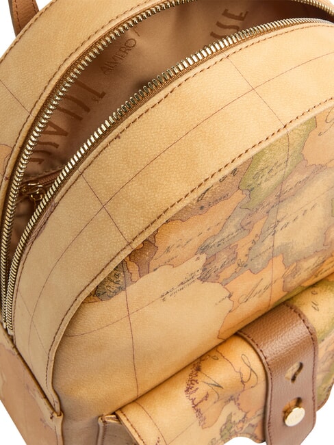 ESCAPE GEO Mochila con bolsillo frontal TABACO - Bolsos Mujer