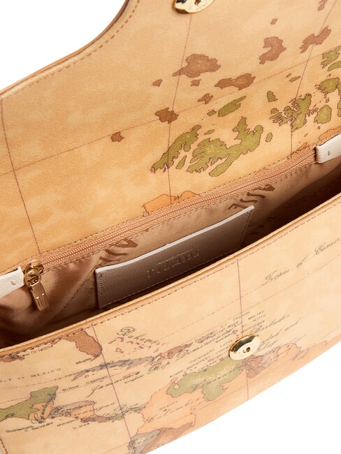 ESCAPE GEO Bolso de hombro con correa para el hombro. Marfil - Bolsos Mujer