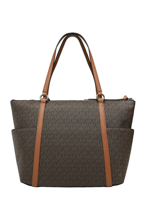 SULLIVAN Bolso de hombro marr&oacute;n/bellota - Bolsos Mujer