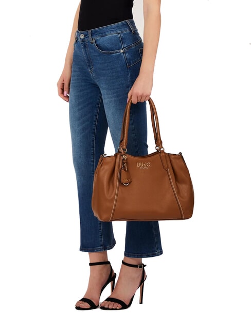 TREPIDA Bolso de hombro con correa para el hombro. secoya - Bolsos Mujer