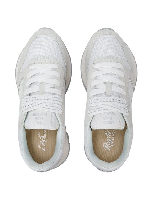 ALLY GLITTER TEXTILE Zapatillas blanco - Zapatos Mujer