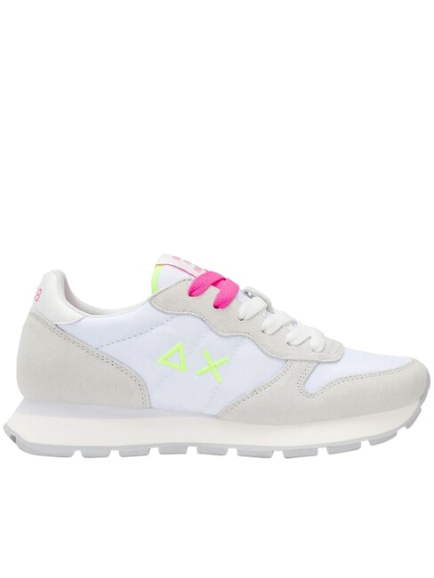 ALLY SOLID Zapatillas blanco/fucsia fluorescente - Zapatos Mujer