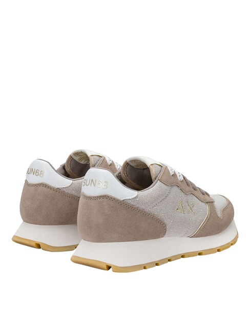 ALLY GLITTER TEXTILE Zapatillas piedra - Zapatos Mujer