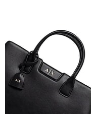ARMANI EXCHANGE AMELIE Bolsa de compras con correa para el hombro negro - Bolsos Mujer - 5