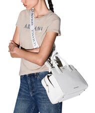 ARMANI EXCHANGE AMELIE Bolsa de compras con correa para el hombro sal marina - Bolsos Mujer - 3