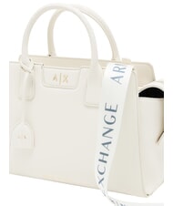 ARMANI EXCHANGE AMELIE Bolsa de compras con correa para el hombro sal marina - Bolsos Mujer - 7