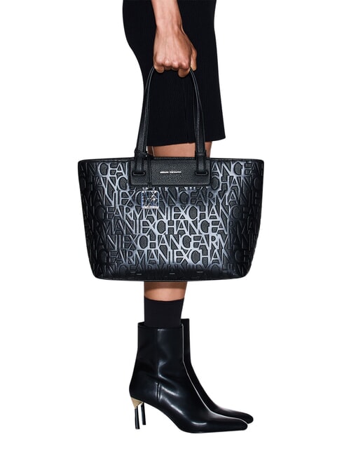 A|X ALL OVER Bolso de hombro negro - Bolsos Mujer