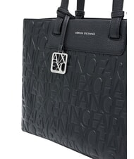 ARMANI EXCHANGE A|X ALL OVER Bolso de hombro negro - Bolsos Mujer - 6