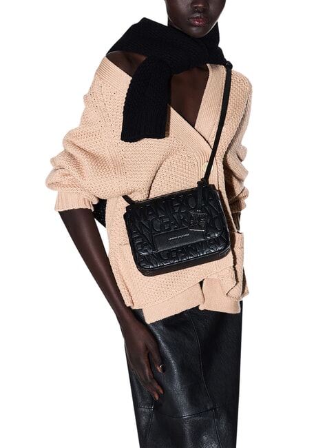 A|X CHARM Mini bolso de hombro negro - Bolsos Mujer