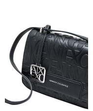 ARMANI EXCHANGE A|X CHARM Mini bolso de hombro negro - Bolsos Mujer - 5