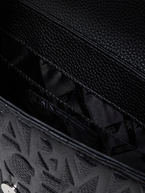 A|X CHARM Mini bolso de hombro negro - Bolsos Mujer