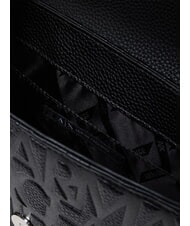ARMANI EXCHANGE A|X CHARM Mini bolso de hombro negro - Bolsos Mujer - 6