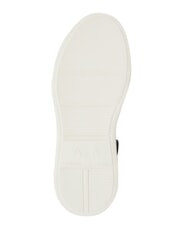 ARMANI EXCHANGE SUPER MINI-TUMBLED Zapatillas blanco roto + glacial - Zapatos Mujer - 3