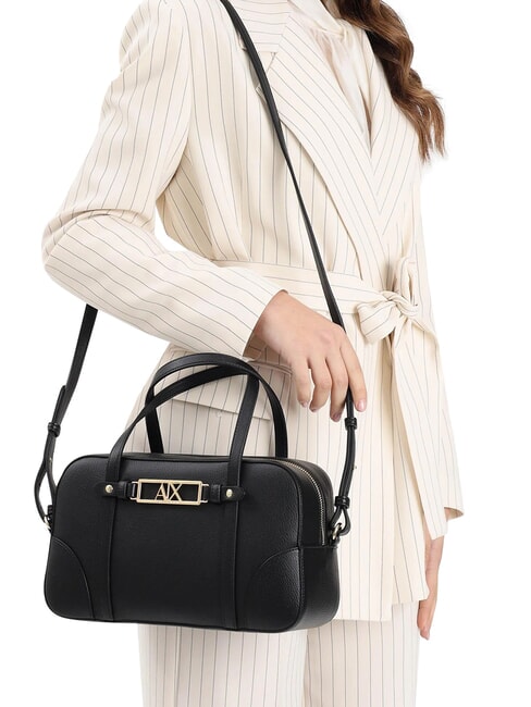 POLLY Bolso tote con correa para el hombro negro - Bolsos Mujer