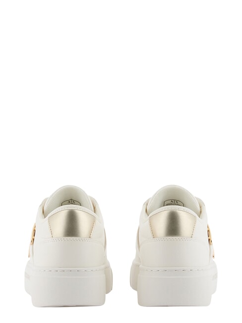 KURT Zapatillas blanco roto + oro p&aacute;lido - Zapatos unisex