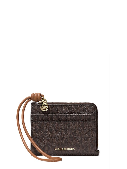 JET SET Monedero con pulsera marr&oacute;n/bellota - Carteras Mujer