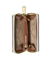 MICHAEL KORS JET SET Tarjetero con monedero vainilla/acrn - Carteras Mujer - 2