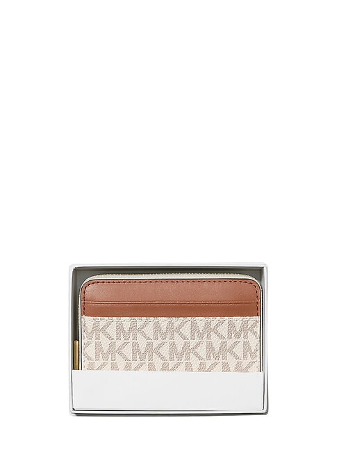 JET SET Tarjetero con monedero vainilla/acrn - Carteras Mujer