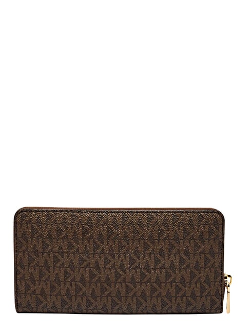 JET SET Cartera con cremallera marr&oacute;n/bellota - Carteras Mujer