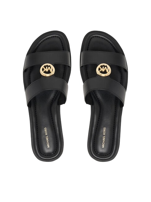 ERIN Sandalias de cuero negro - Zapatos Mujer