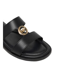 MICHAEL KORS ERIN Sandalias de cuero negro - Zapatos Mujer - 6