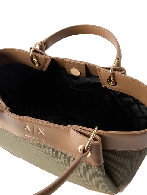 WAVE Bolsa de compras con correa para el hombro sabana/mineral - Bolsos Mujer