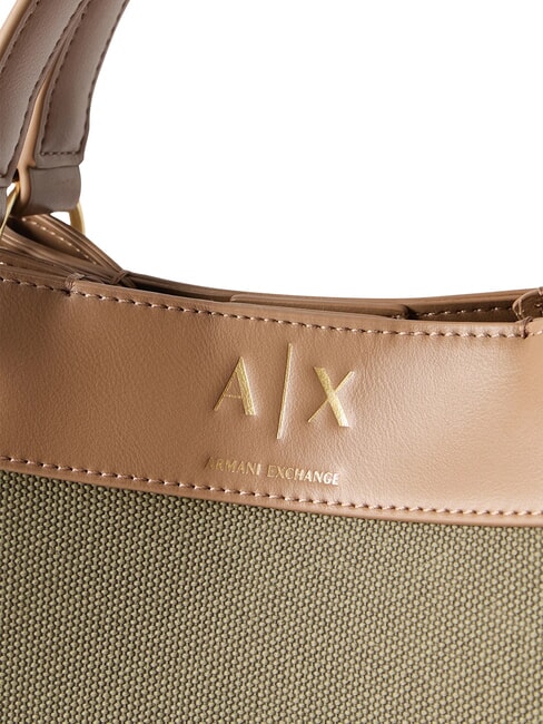 WAVE Bolsa de compras con correa para el hombro sabana/mineral - Bolsos Mujer