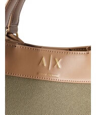 ARMANI EXCHANGE WAVE Bolsa de compras con correa para el hombro sabana/mineral - Bolsos Mujer - 6