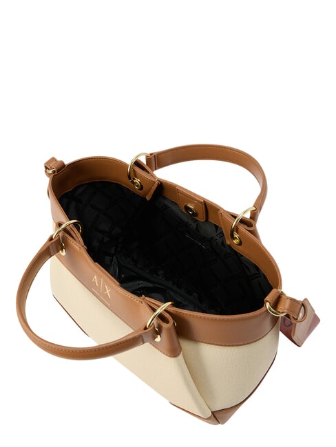 WAVE Bolsa de compras con correa para el hombro arcilla natural/salina - Bolsos Mujer