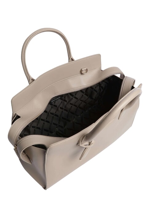 AMELIE Bolsa de compras con correa para el hombro arena - Bolsos Mujer