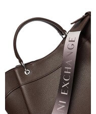 ARMANI EXCHANGE WAVE Bolso de mano con bandolera sombra crepuscular - Bolsos Mujer - 6