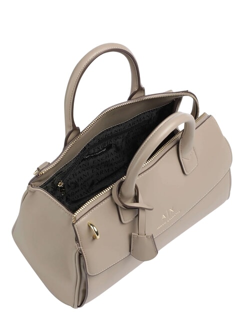 JANE  Bolso de mano, con bandolera arena - Bolsos Mujer