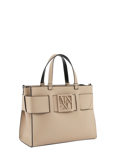 A|X BUCKLE Comprador de mano, con bandolera arena - Bolsos Mujer