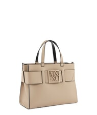 ARMANI EXCHANGE A|X BUCKLE Comprador de mano, con bandolera arena - Bolsos Mujer - 5
