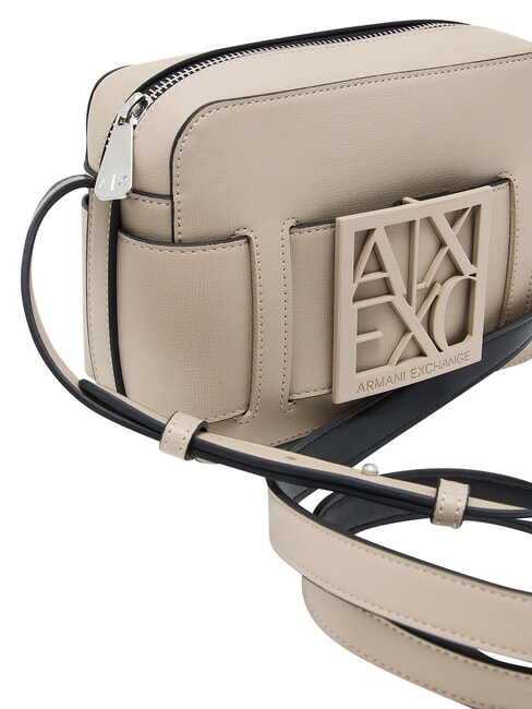 A|X BUCKLE Bolsa de hombro arena - Bolsos Mujer