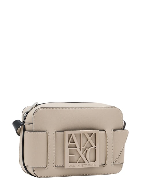 A|X BUCKLE Bolsa de hombro arena - Bolsos Mujer