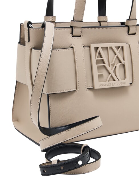 SUSIE Bolso tote, con bandolera arena - Bolsos Mujer