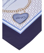 LIUJO METAL Bufanda vestido azul - Bufandas - 4