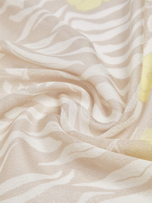 FLOWER Bufanda natural - Bufandas