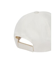 LIUJO LOGO STRIPED Gorra con visera crema blanca - Sombreros - 5