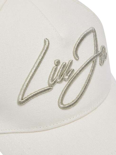 LOGO STRIPED Gorra con visera crema blanca - Sombreros