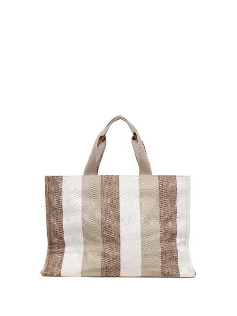 LOGO Bolso de mano con correa para el hombro. arena - Bolsos Mujer