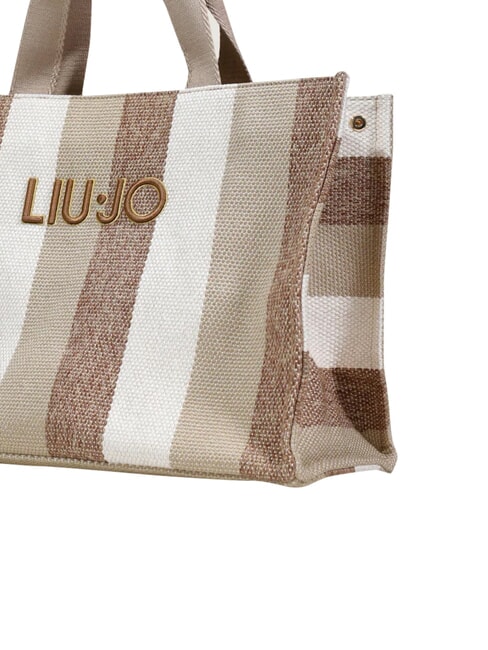 LOGO Bolso de mano con correa para el hombro. arena - Bolsos Mujer