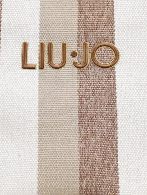 LOGO Bolso de mano con correa para el hombro. arena - Bolsos Mujer