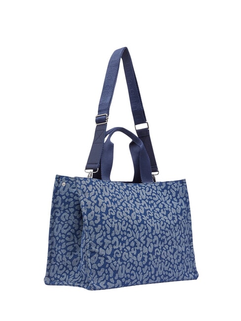 LOGO STRASS Bolso de mano con correa para el hombro. guarida.azul animalier - Bolsos Mujer